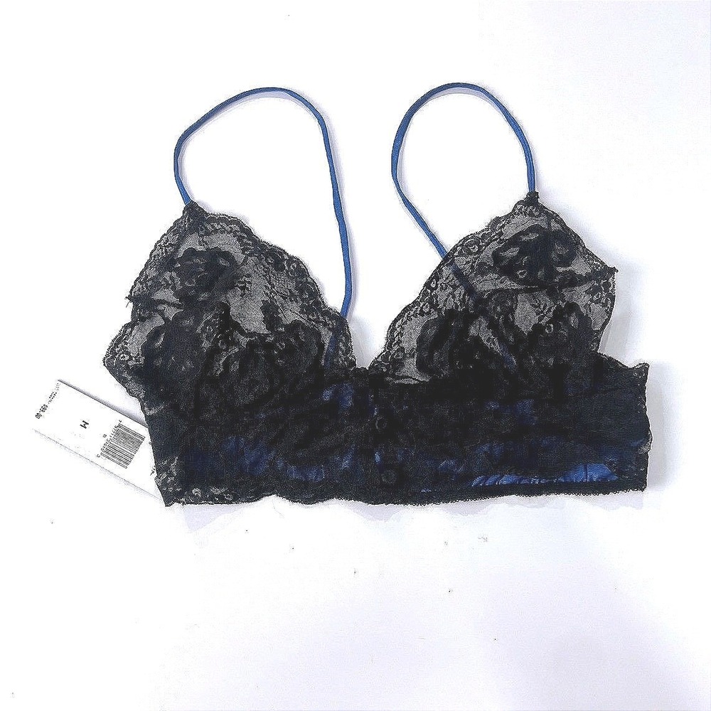 NWT SET Lace Bralette Satin Sleep Shorts Retails $99 Jones NY Sz M Sexy Lingerie